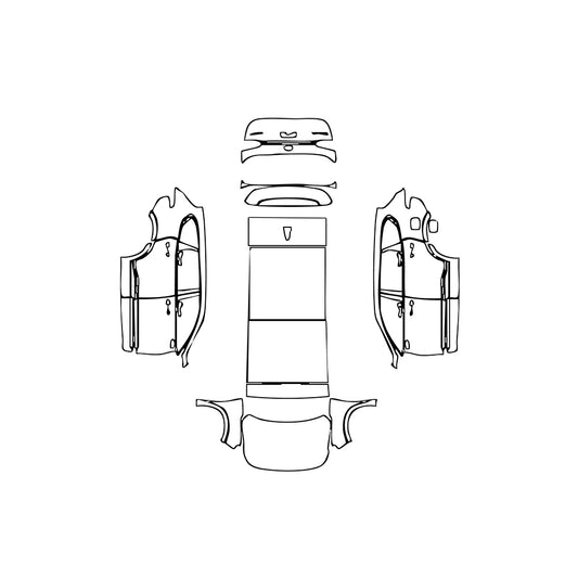 Pre-Cut PPF Hyundai Santa Fe (US) 2023 - PPF-Kits
