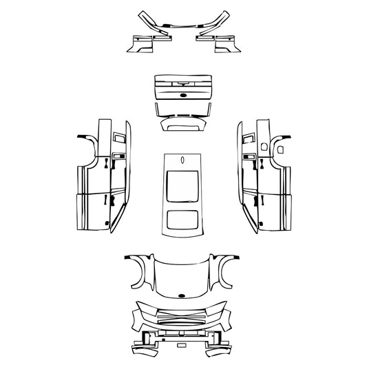 Pre-Cut PPF Hyundai Santa Fe (US) 2024 - PPF-Kits