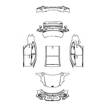 Pre-Cut PPF Hyundai Sonata N-Line 2024 - PPF-Kits