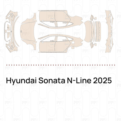 PPF precortado Hyundai Sonata N-Line 2025