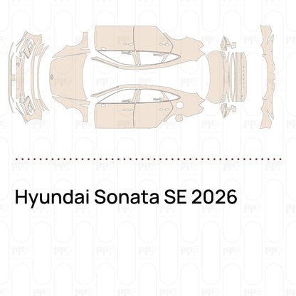 PPF precortado Hyundai Sonata SE 2026