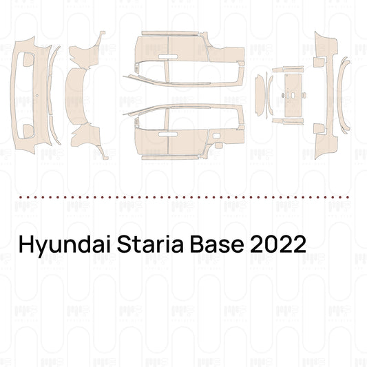 Pre-Cut PPF Hyundai Staria Base 2022