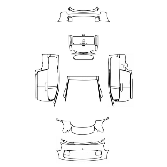 PPF precortado Hyundai Staria Base 2025