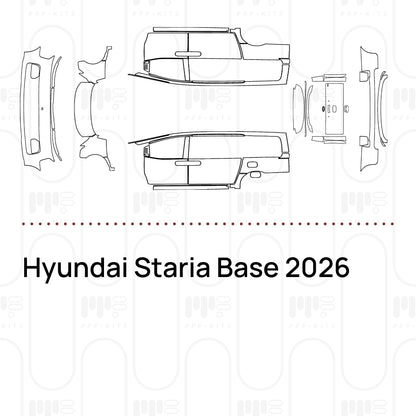 Pre-Cut PPF Hyundai Staria Base 2026