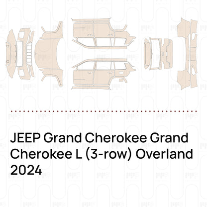 PPF precortado JEEP Grand Cherokee Grand Cherokee L (3-row) Overland 2024