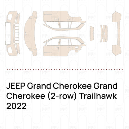 PPF precortado JEEP Grand Cherokee Grand Cherokee (2-row) Trailhawk 2022