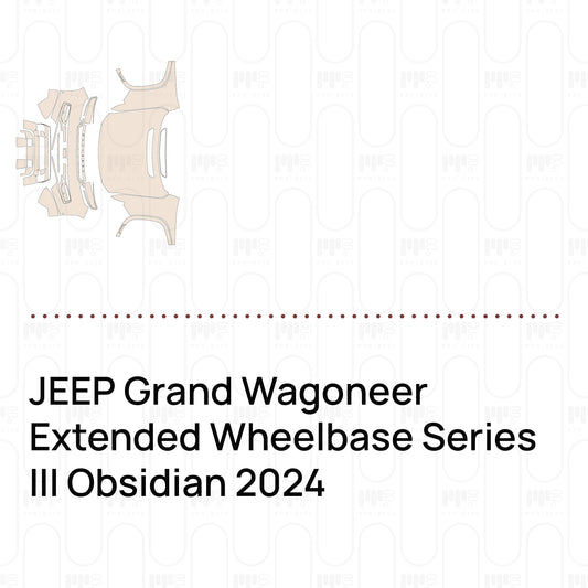 PPF precortado JEEP Grand Wagoneer Extended Wheelbase Series III Obsidian 2024