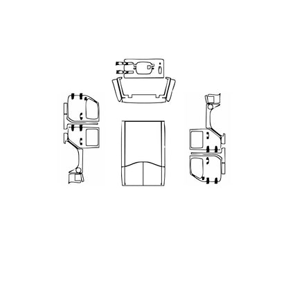 Pre-Cut PPF JEEP Wrangler 4 Door Rubicon 392 2025 - PPF-Kits