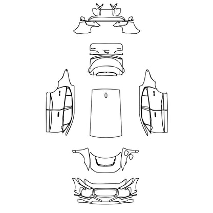 Pre-Cut PPF Jaguar I-Pace 2022 - PPF-Kits