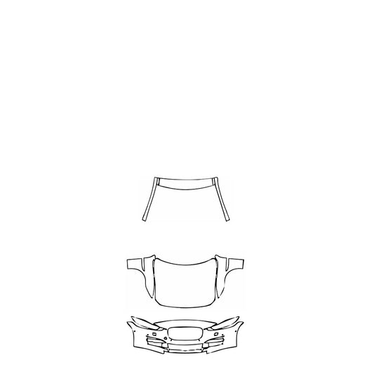 Pre-Cut PPF Jaguar XE XE (standard wheelbase) Base 2018 - PPF-Kits