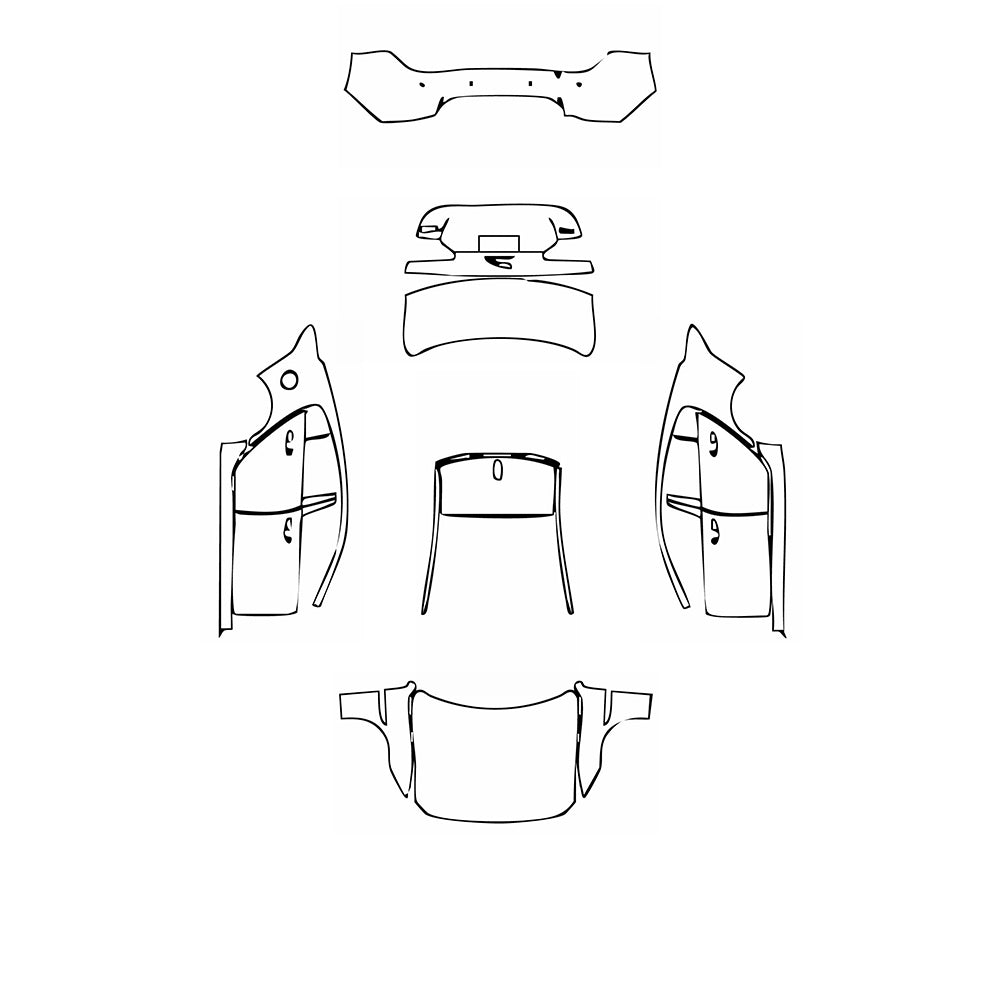 Pre-Cut PPF Jaguar XE XE (standard wheelbase) Base 2020 - PPF-Kits