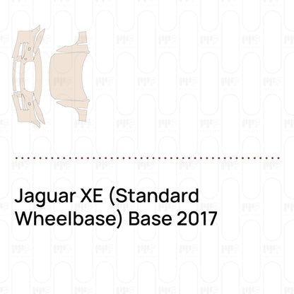 Pre-Cut PPF Jaguar XE (Standard Wheelbase) Base 2017