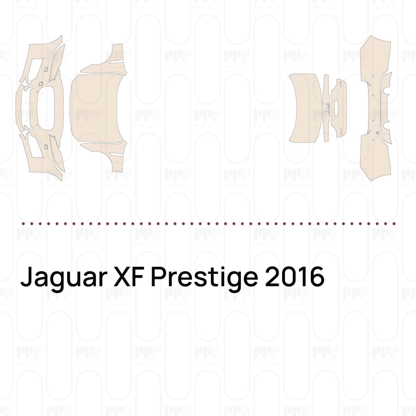 PPF precortado Jaguar XF Prestige 2016