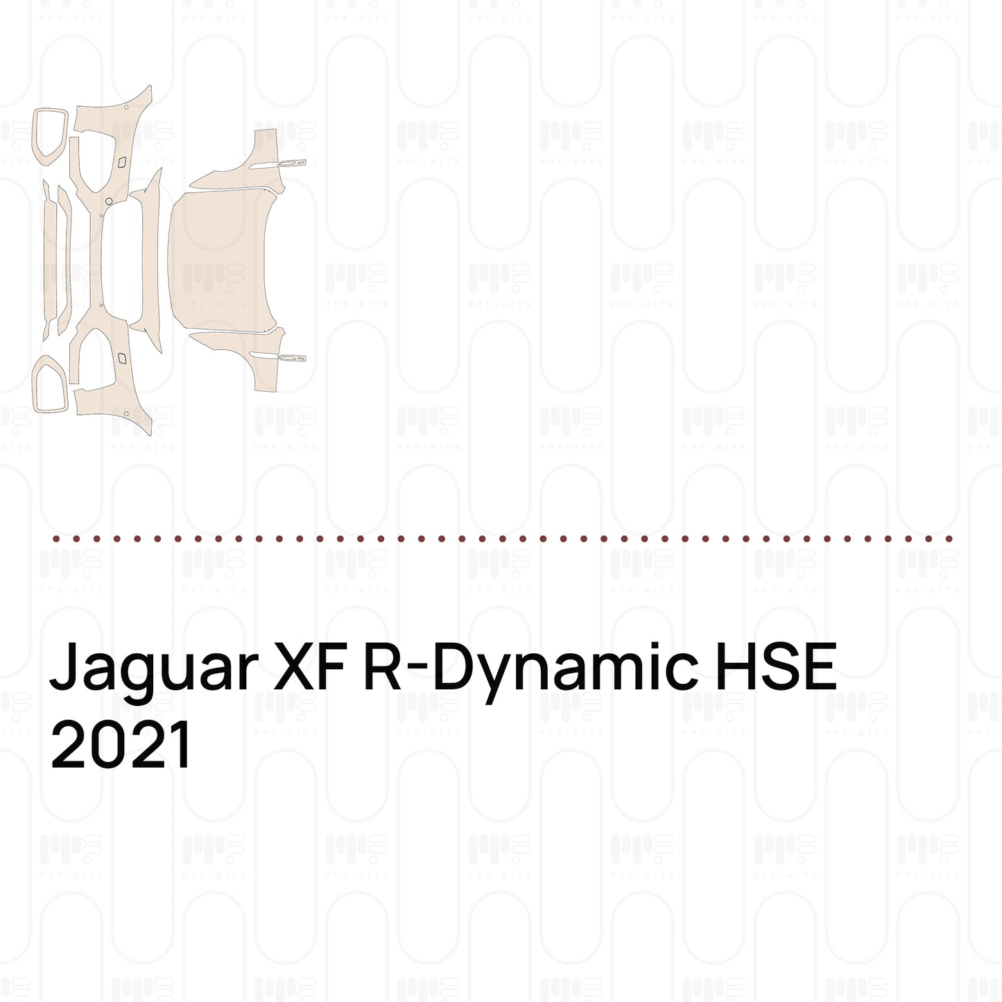 PPF precortado Jaguar XF R-Dynamic HSE 2021