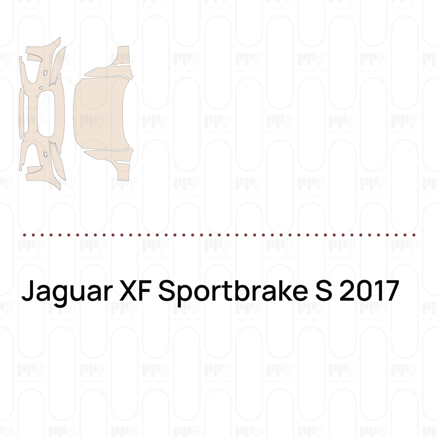 PPF precortado Jaguar XF Sportbrake S 2017