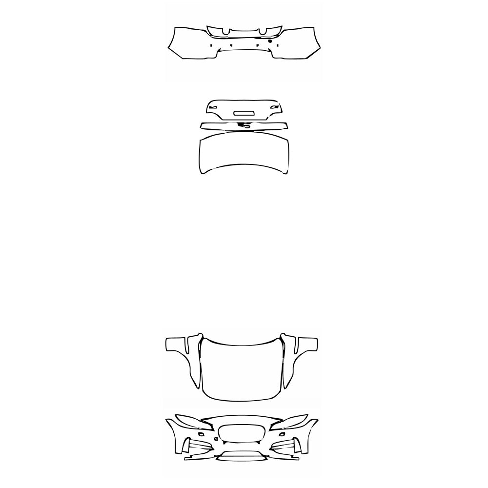 Pre-Cut PPF Jaguar XF XF R-Sport 2018 - PPF-Kits