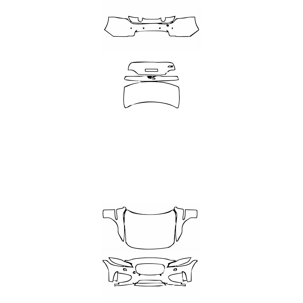 Pre-Cut PPF Jaguar XF XF S 2017 - PPF-Kits
