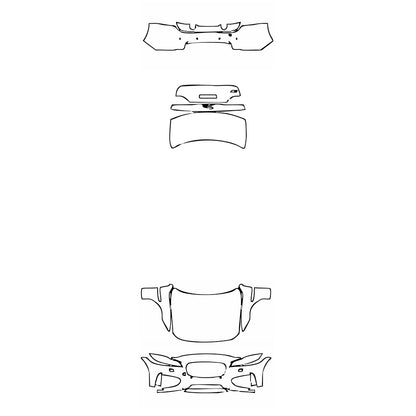 Pre-Cut PPF Jaguar XF XF S 2017 - PPF-Kits