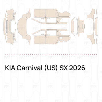 PPF precortado KIA Carnival (US) SX 2026