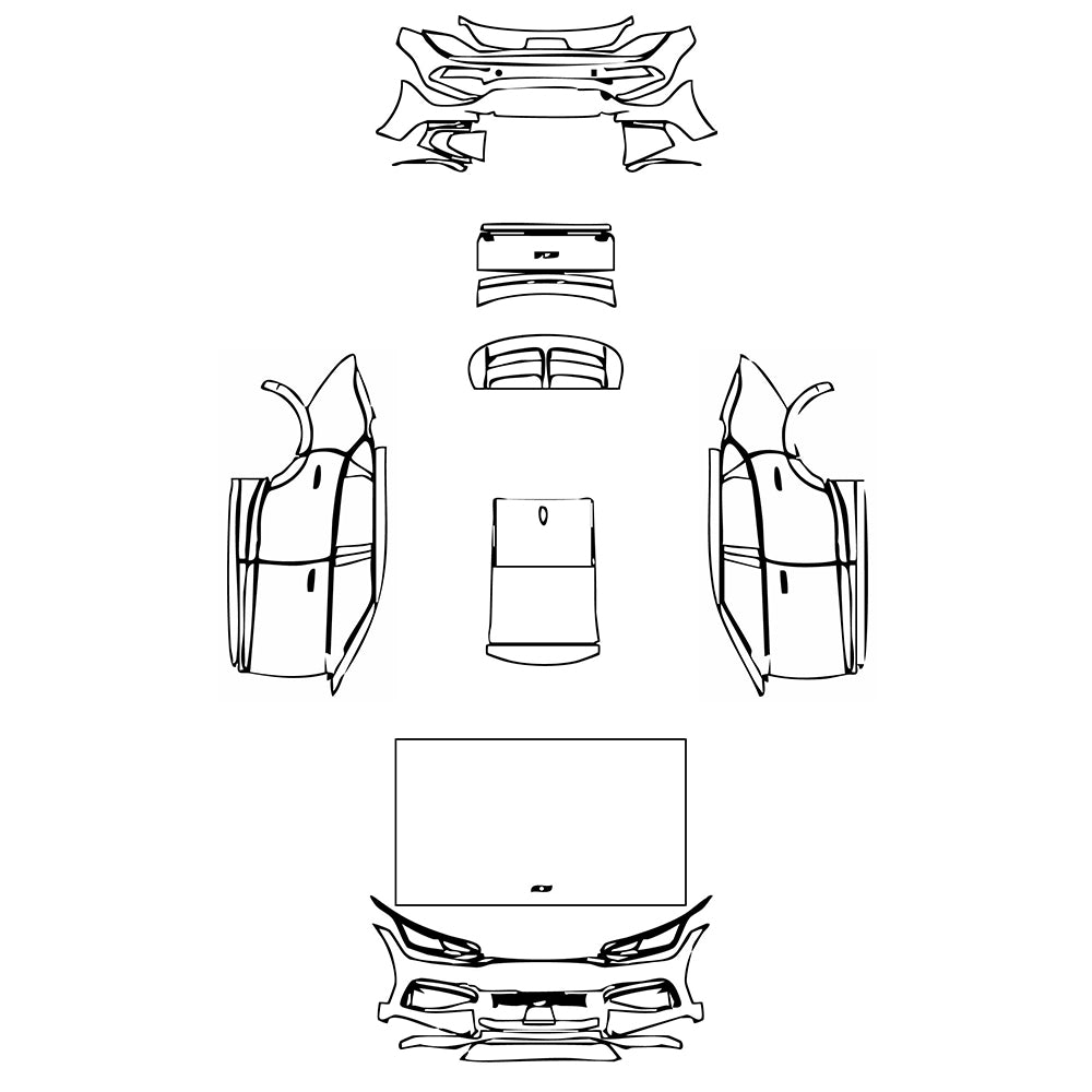 Pre-Cut PPF KIA EV6 GT-Line S 2022 - PPF-Kits