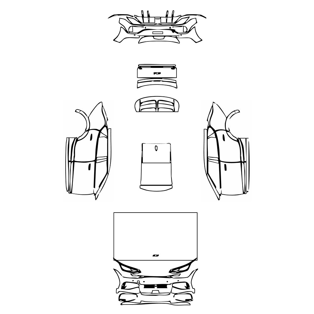 Pre-Cut PPF KIA EV6 GT 2023 - PPF-Kits