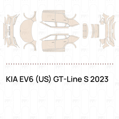 PPF precortado KIA EV6 (US) GT-Line S 2023