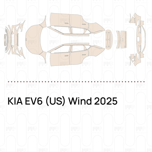 PPF precortado KIA EV6 (US) Wind 2025