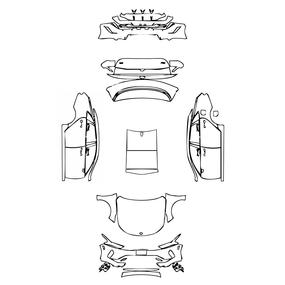 Pre-Cut PPF KIA K5 (US) EX 2021 - PPF-Kits