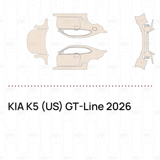 PPF precortado KIA K5 (US) GT-Line 2026