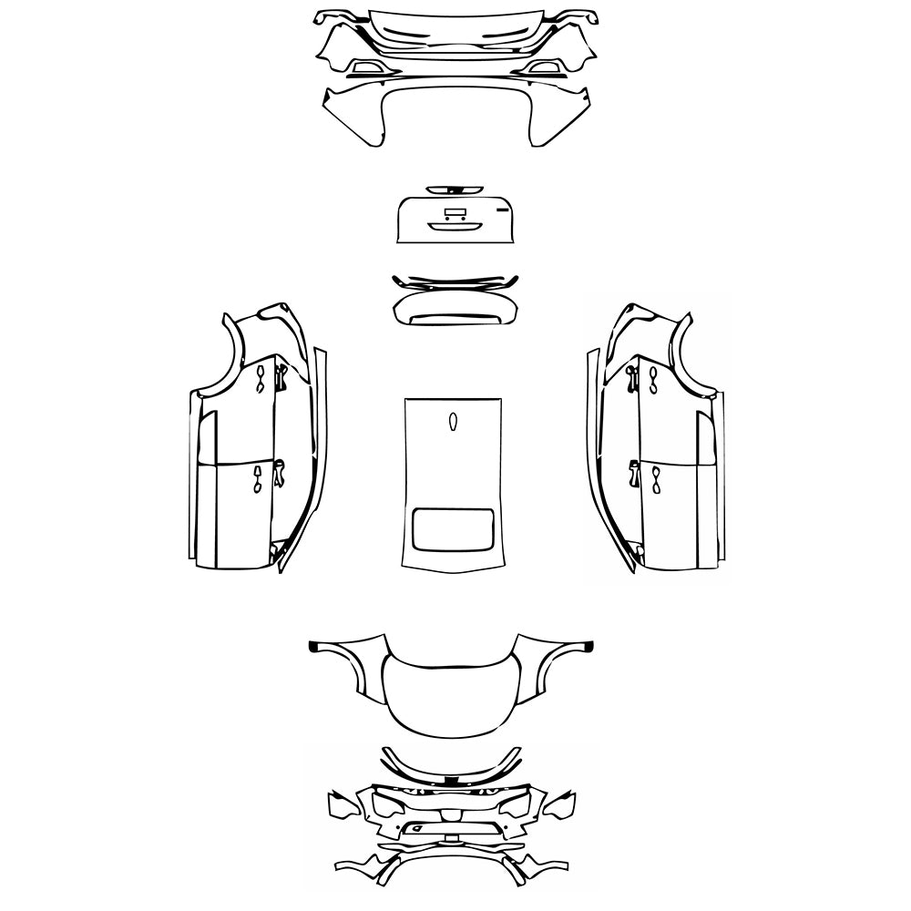 Pre-Cut PPF KIA Niro EV (US) Wave 2024 - PPF-Kits