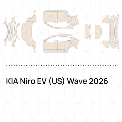 PPF precortado KIA Niro EV (US) Wave 2026