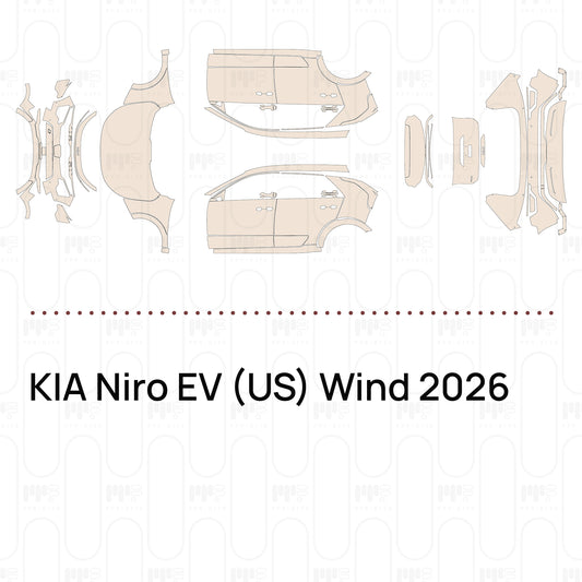 PPF precortado KIA Niro EV (US) Wind 2026