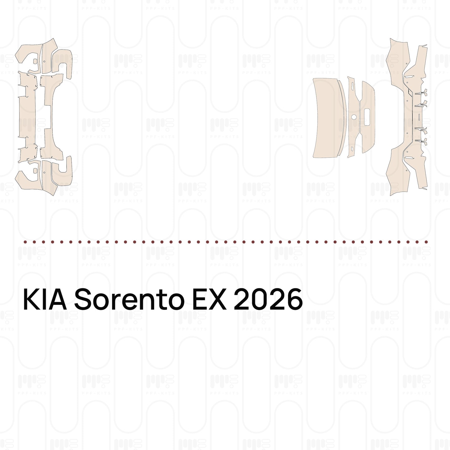 PPF precortado KIA Sorento EX 2026
