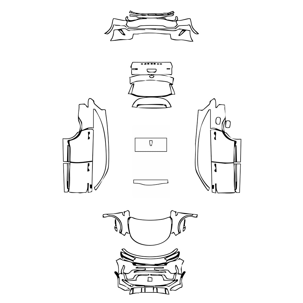 Pre-Cut PPF KIA Sorento SX 2021 - PPF-Kits
