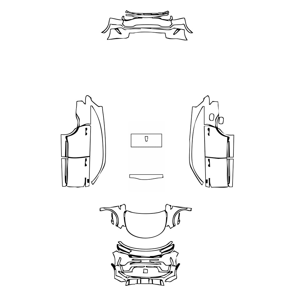 Pre-Cut PPF KIA Sorento SX 2023 - PPF-Kits