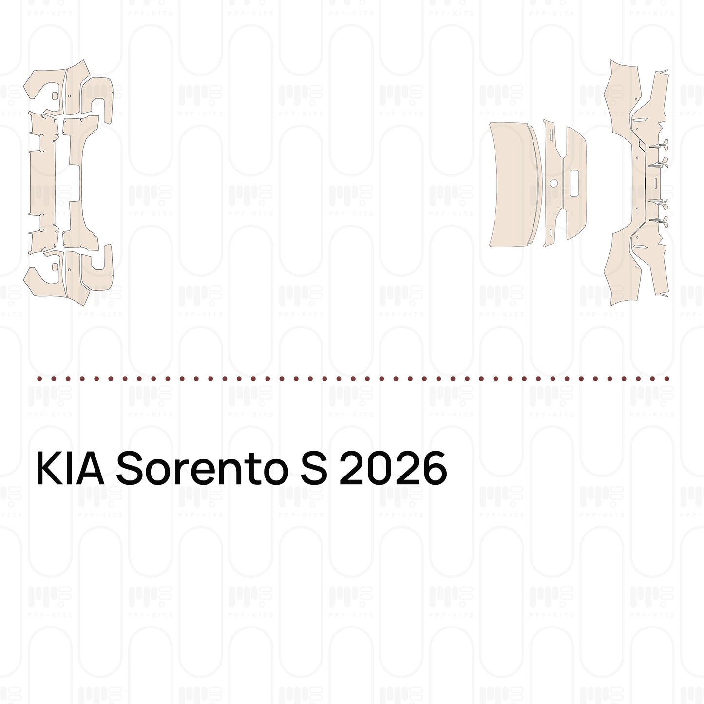 PPF precortado KIA Sorento S 2026