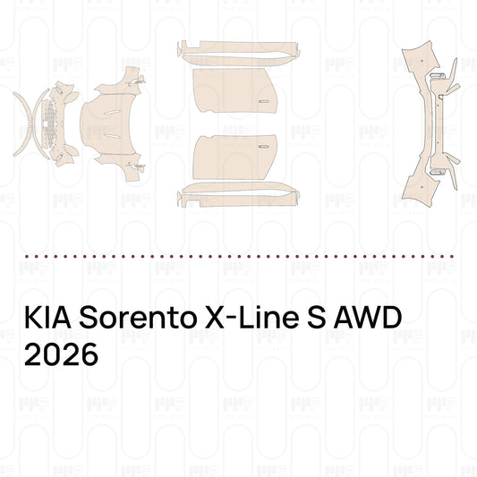 PPF precortado KIA Sorento X-Line S AWD 2026