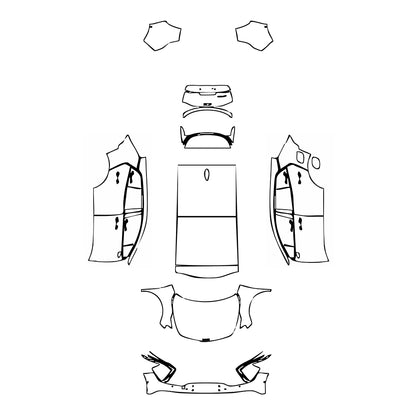 Pre-Cut PPF KIA Sportage (EU) Base 2023 - PPF-Kits