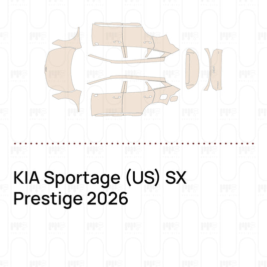 PPF precortado KIA Sportage (US) SX Prestige 2026