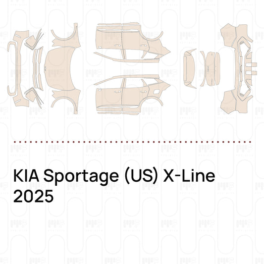 PPF precortado KIA Sportage (US) X-Line 2025