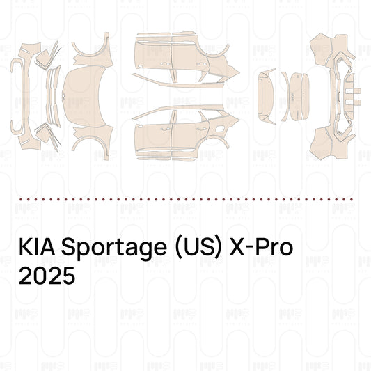 PPF precortado KIA Sportage (US) X-Pro 2025