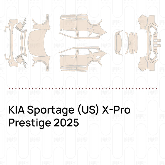 PPF precortado KIA Sportage (US) X-Pro Prestige 2025