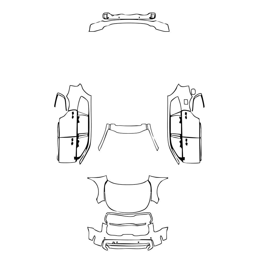 Pre-Cut PPF KIA Telluride LX 2023 - PPF-Kits