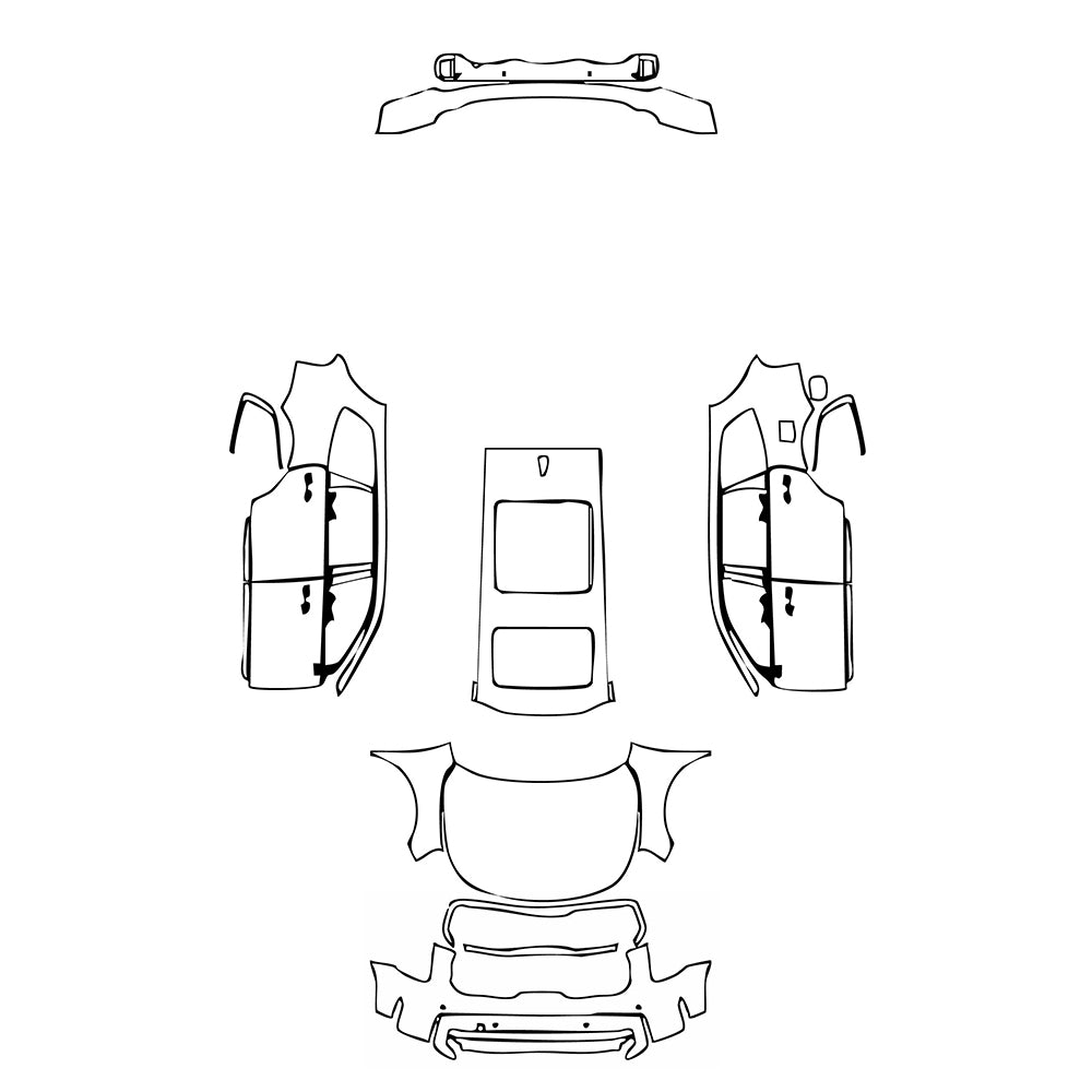 Pre-Cut PPF KIA Telluride SX 2023 - PPF-Kits