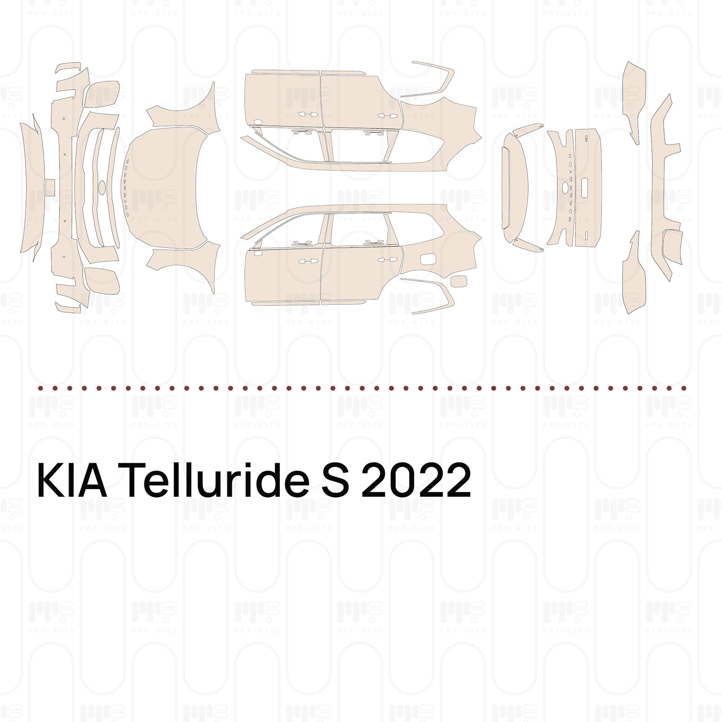 PPF precortado KIA Telluride S 2022