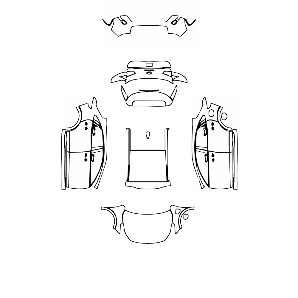 Pre-Cut PPF KIA Xceed (EU) GT-Line 2023 - PPF-Kits