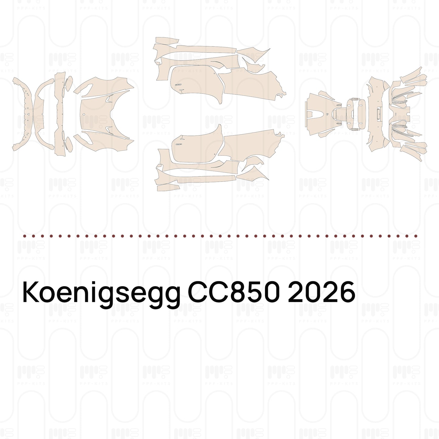 Pre-Cut PPF Koenigsegg CC850 2026