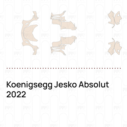 Koenigsegg Jesko Absolut 2022 – Pre-Cut PPF