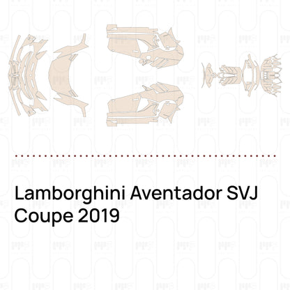 PPF precortado Lamborghini Aventador SVJ Coupe 2019