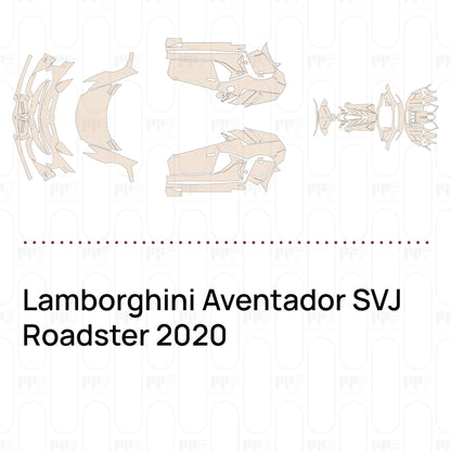 Pre-Cut PPF Lamborghini Aventador SVJ Roadster 2020